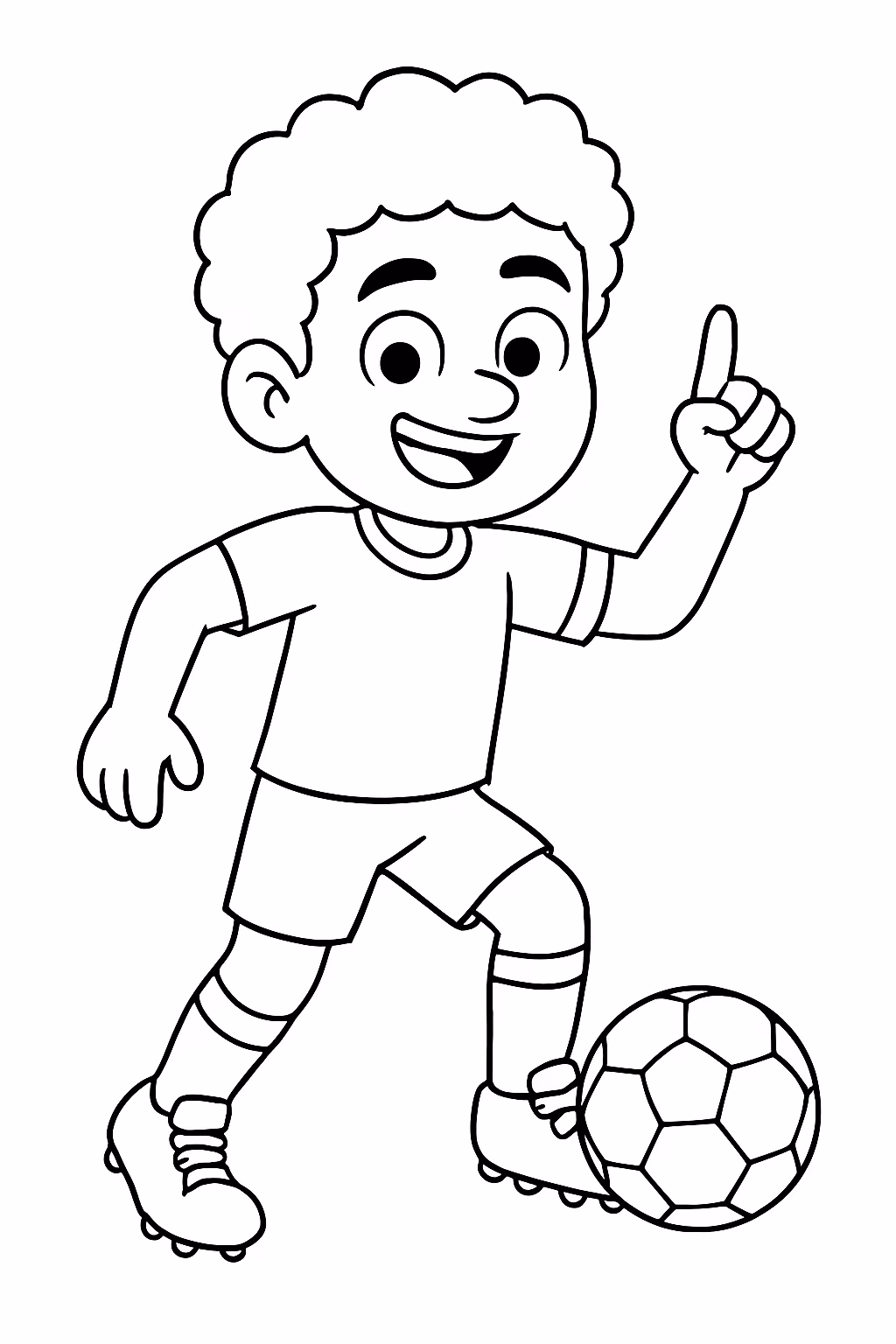Salah para colorir — desenho para imprimir