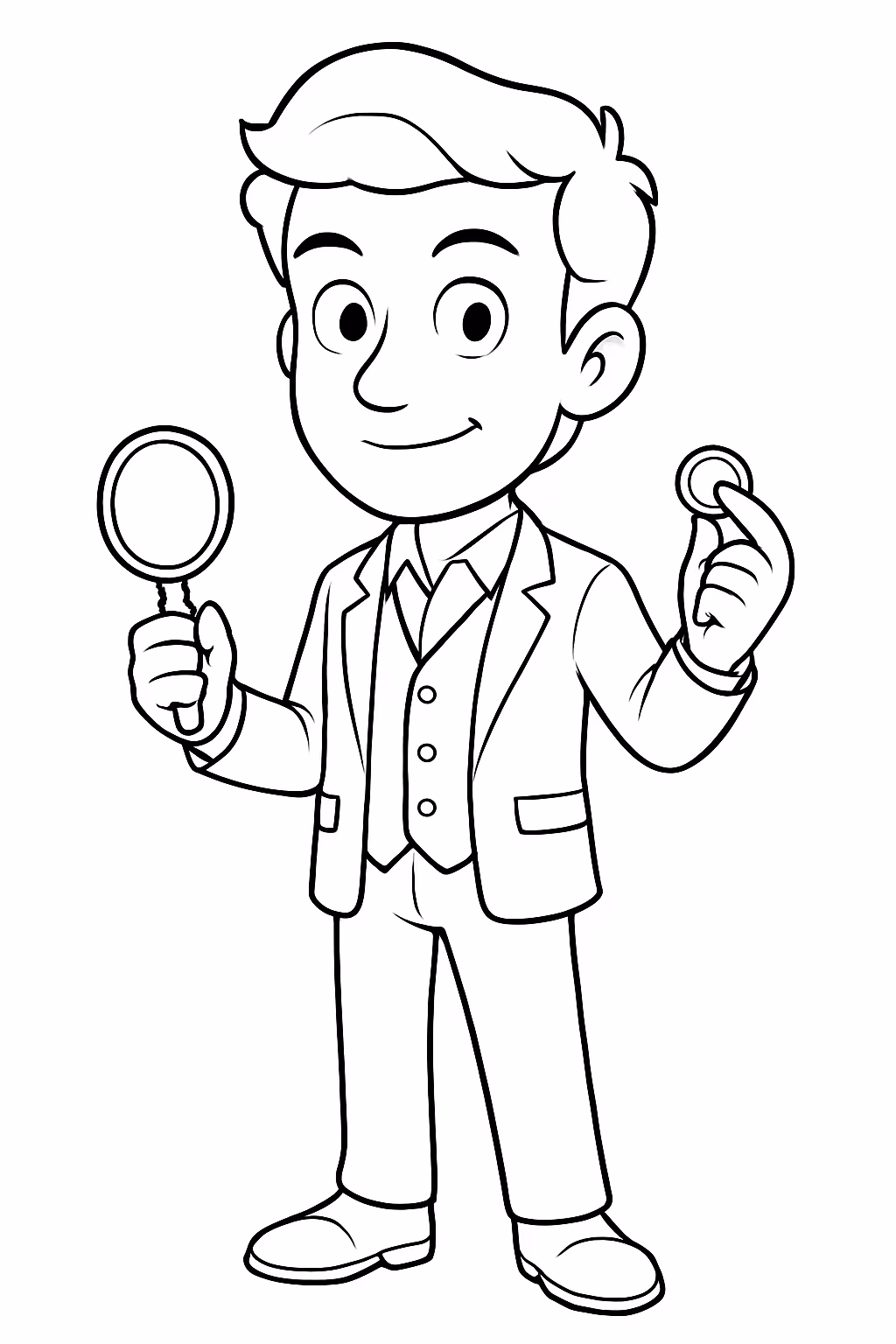 Serie the mentalist para colorir — desenho para imprimir