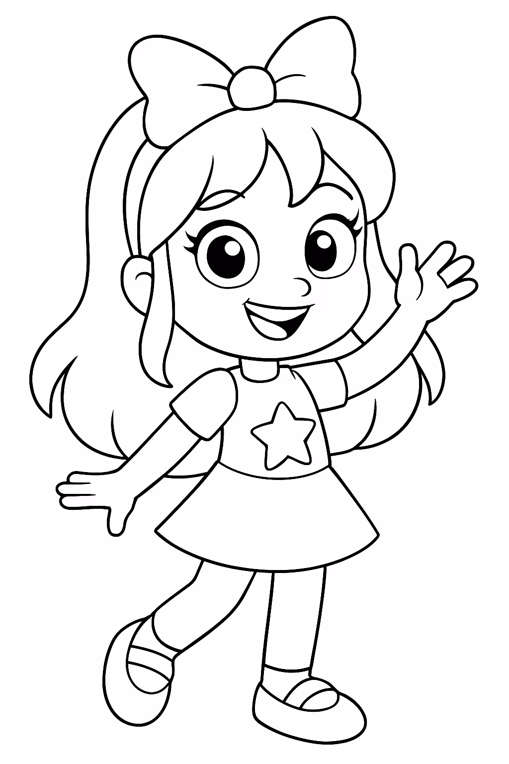 Sinbulo da luluca para colorir — desenho para imprimir