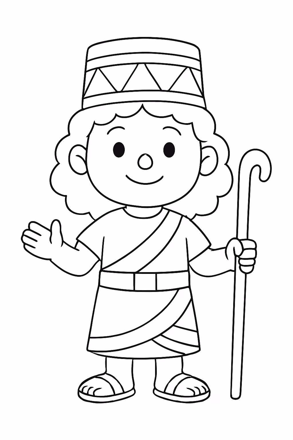 Sumerio 5x6 tamanho para colorir — desenho para imprimir