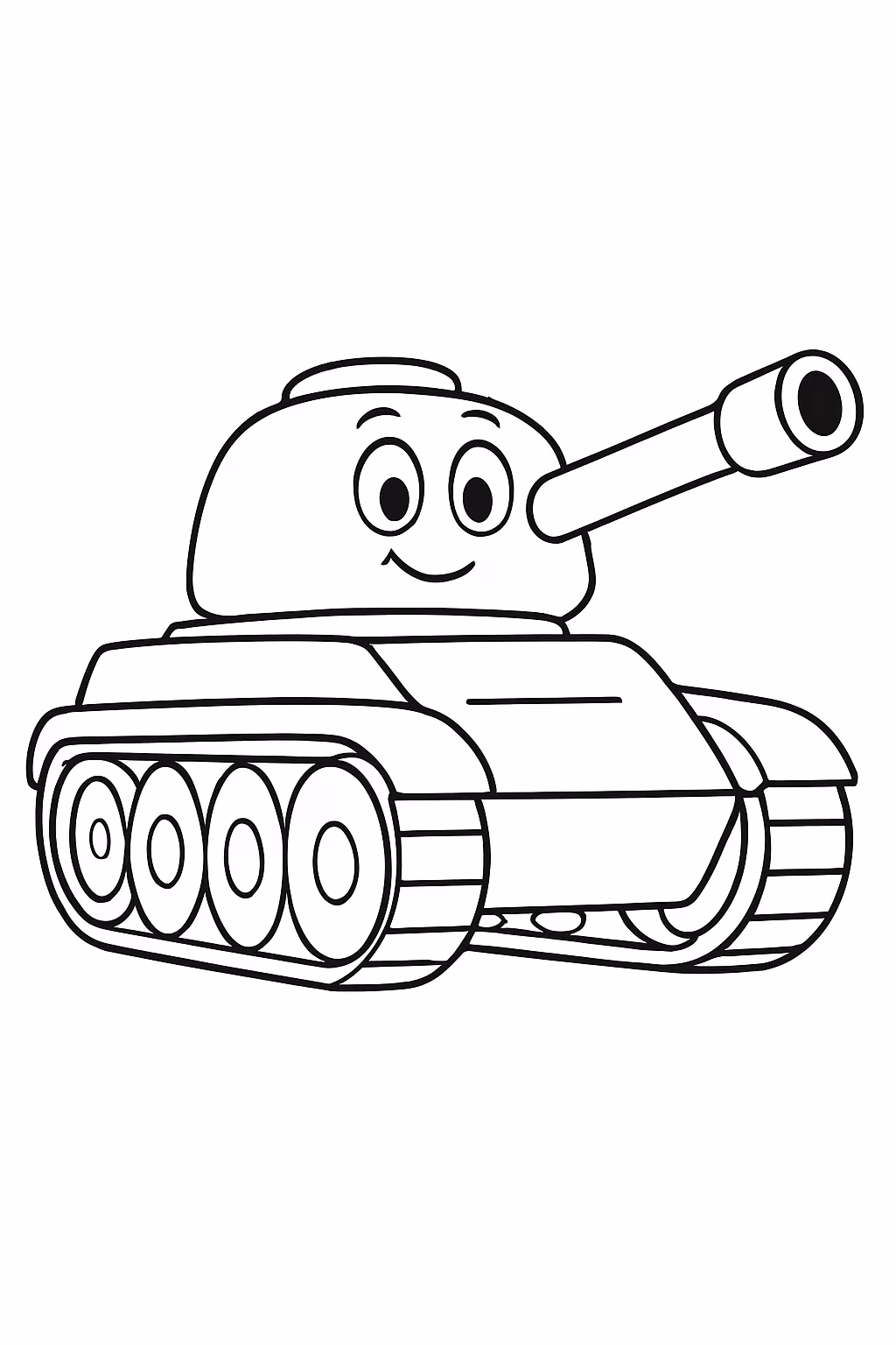 Tanques de guerra para colorir — desenho para imprimir
