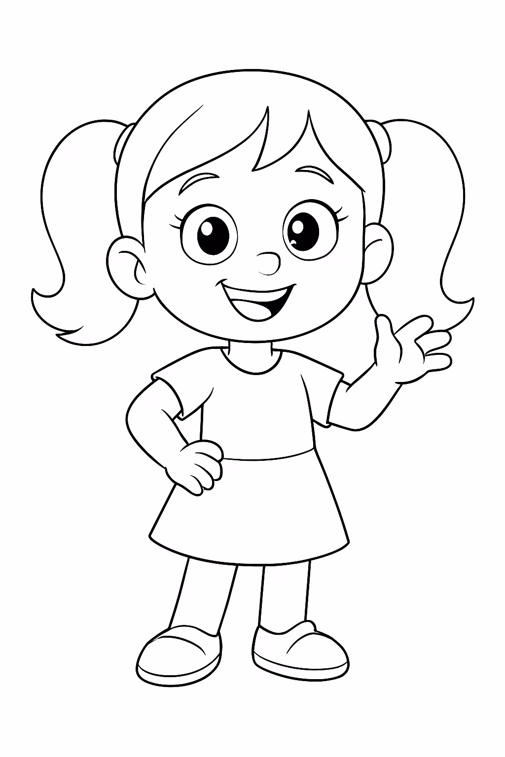 Tesenho da dinei para colorir — desenho para imprimir