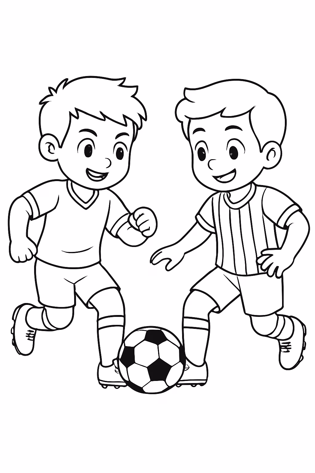 Time corinthians vs time gremio para colorir — desenho para imprimir