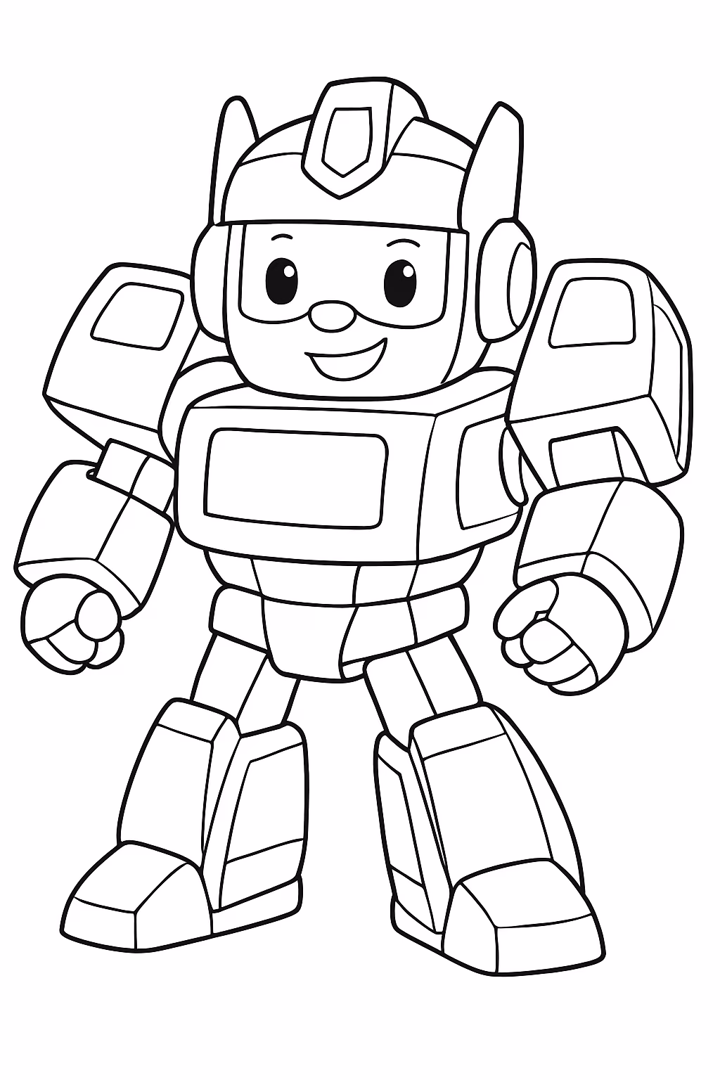 Trasforme para colorir — desenho para imprimir