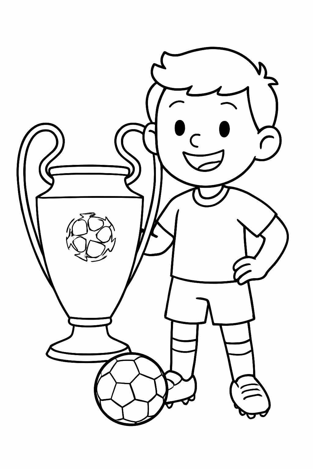 Uefa champions league para colorir — desenho para imprimir