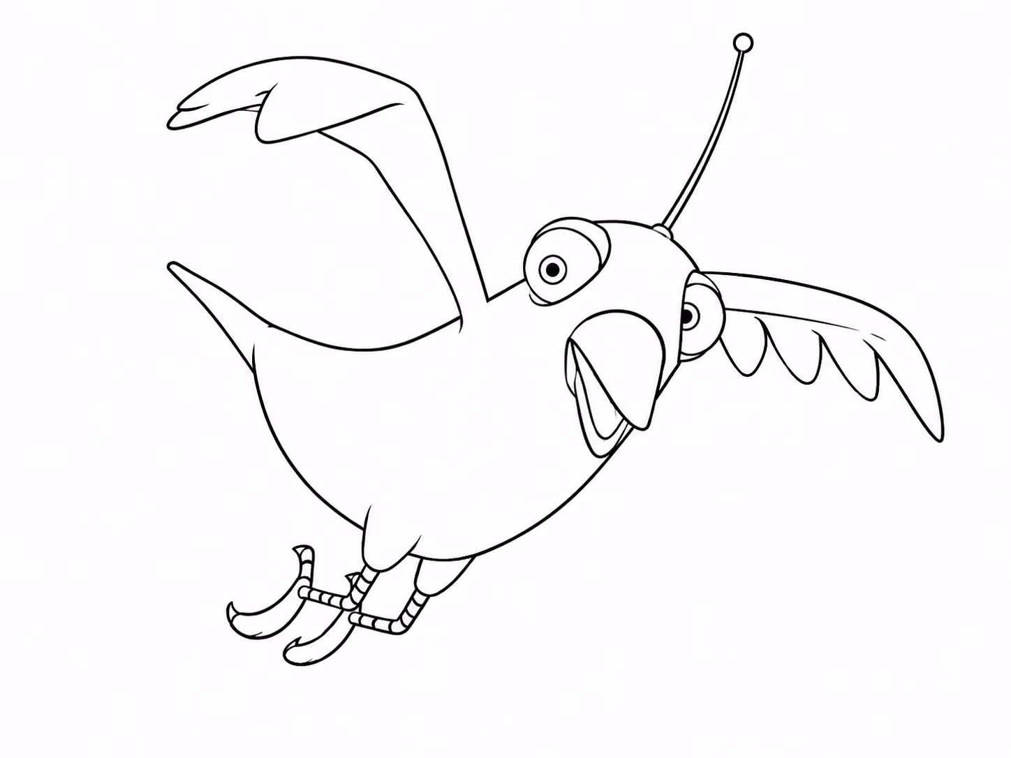 Godofredo para colorir — desenho para imprimir