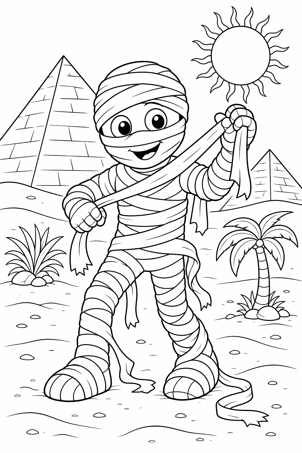 Halloween para colorir — desenho para imprimir
