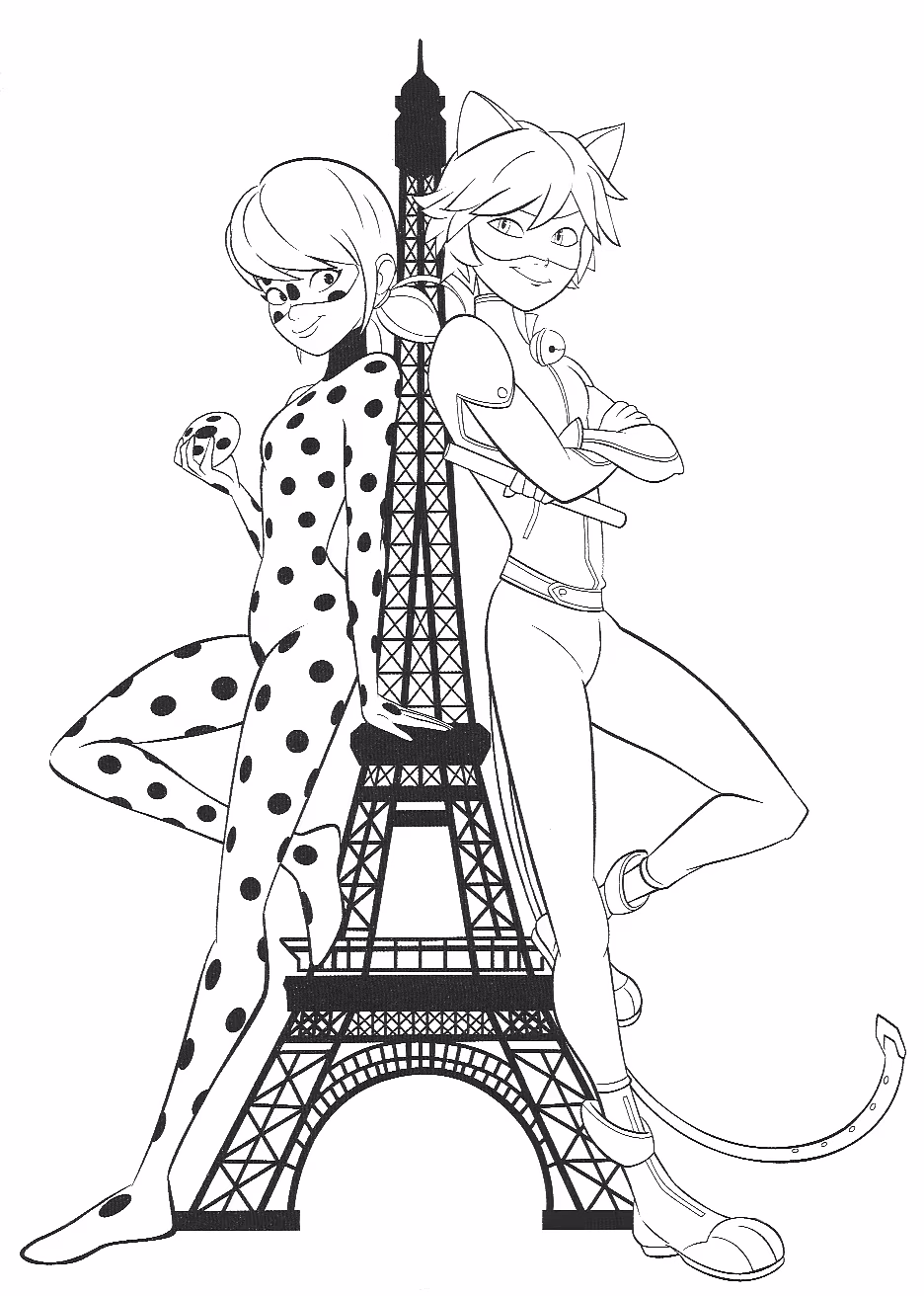 Ladybug para colorir — desenho para imprimir