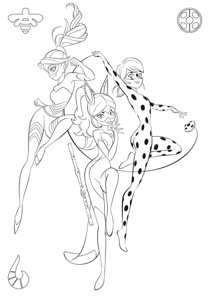 Ladybug para colorir — desenho para imprimir