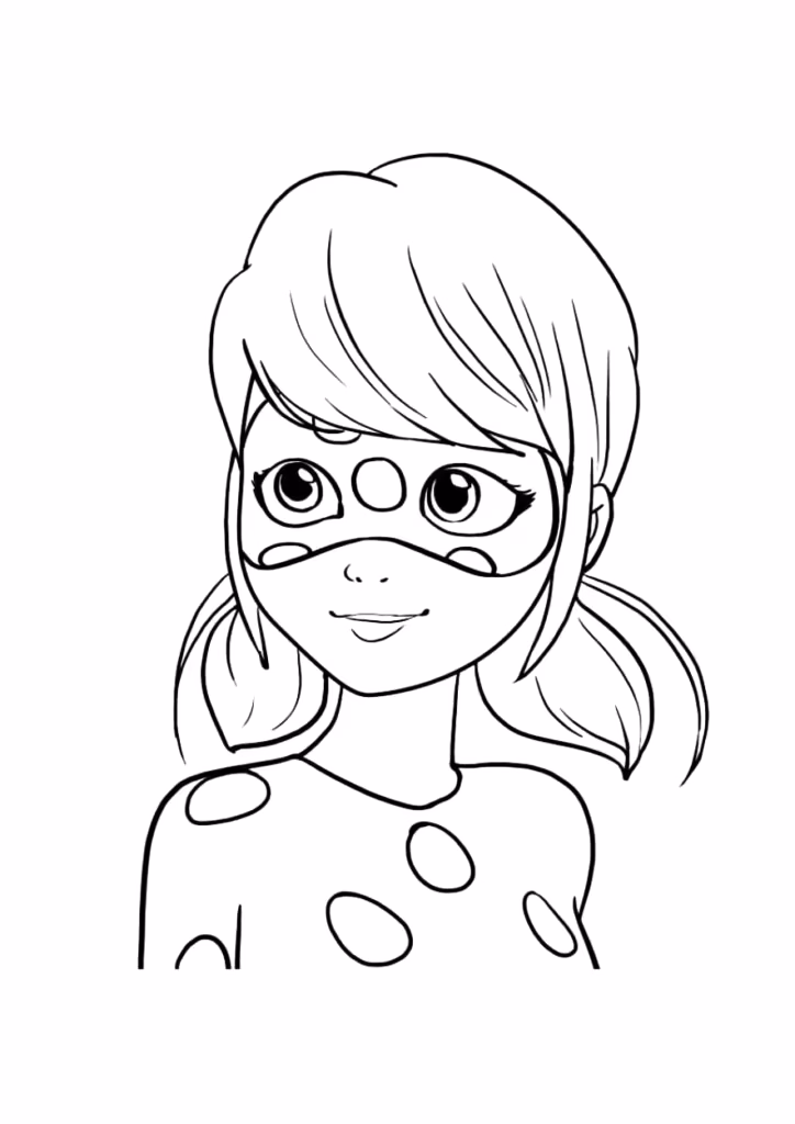 Ladybug para colorir — desenho para imprimir
