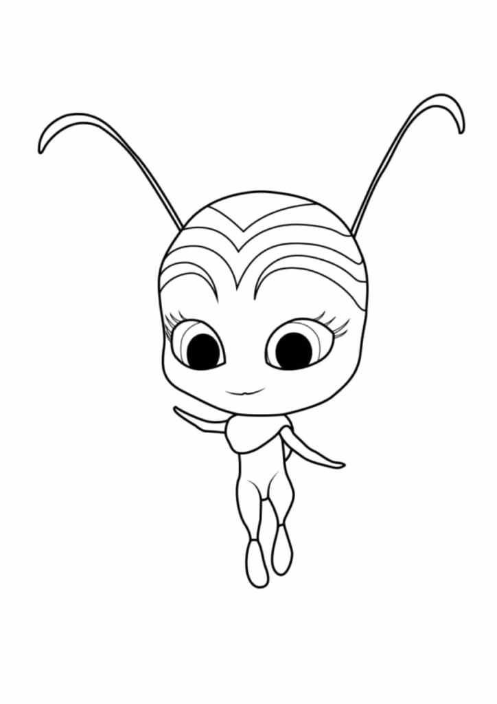 Ladybug para colorir — desenho para imprimir