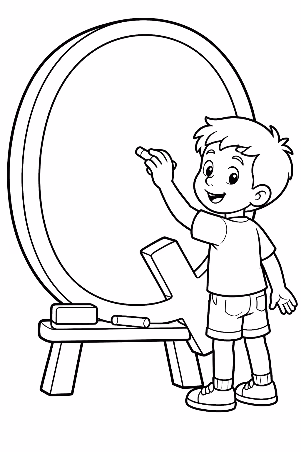 Letras alfabeto para colorir — desenho para imprimir