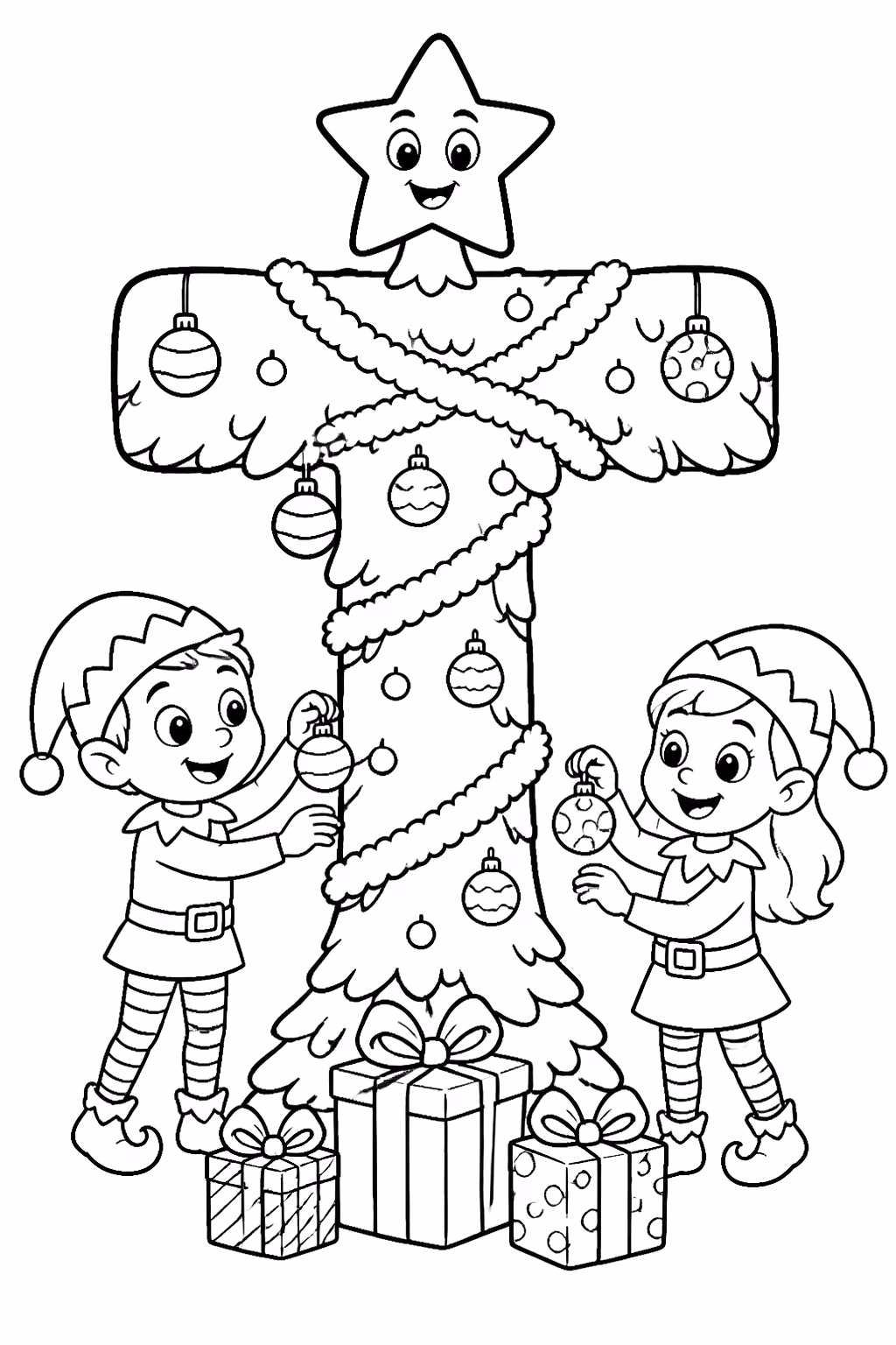 Letras alfabeto para colorir — desenho para imprimir