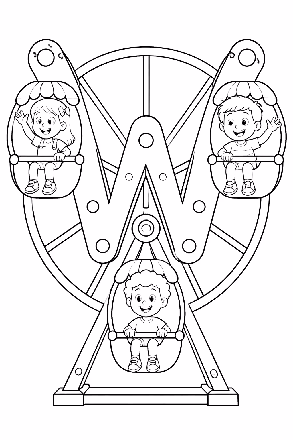 Letras alfabeto para colorir — desenho para imprimir