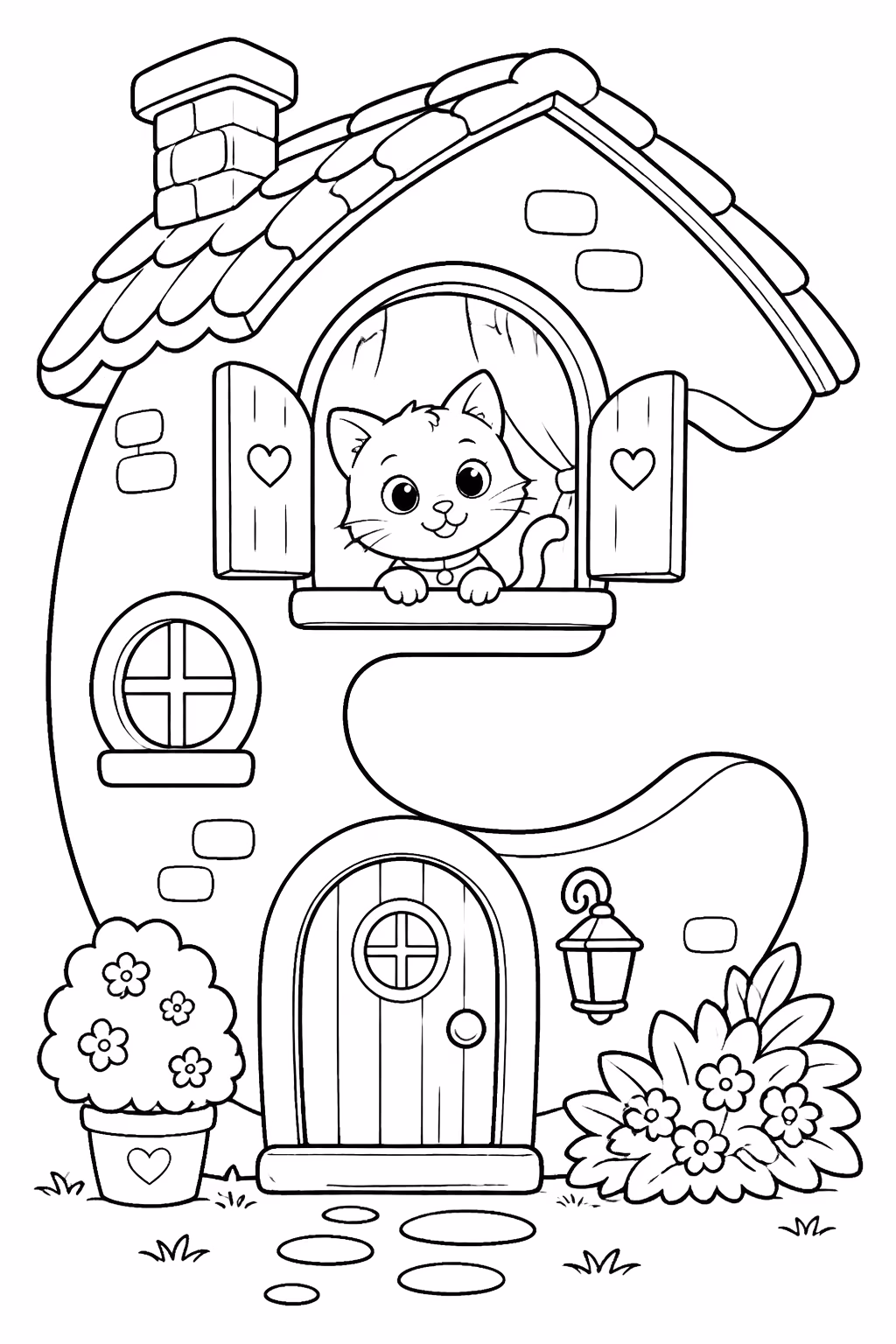 Letras alfabeto para colorir — desenho para imprimir