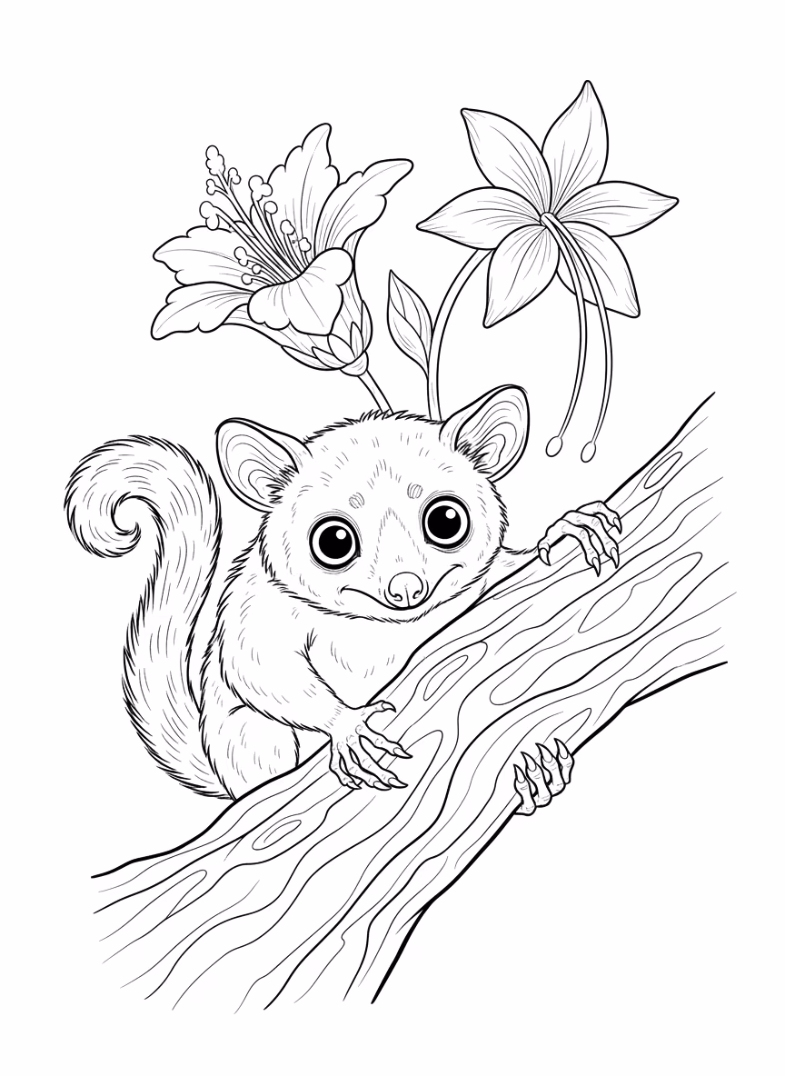Macacos para colorir — desenho para imprimir