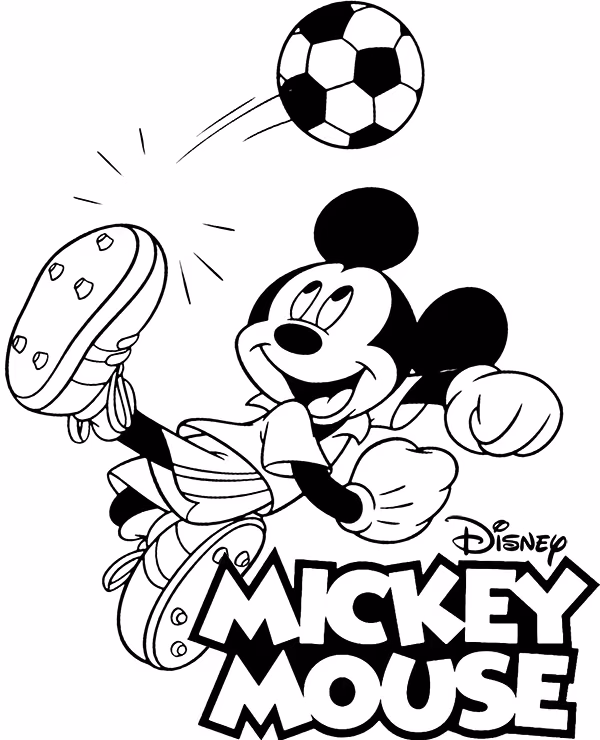 Mickey para colorir — desenho para imprimir