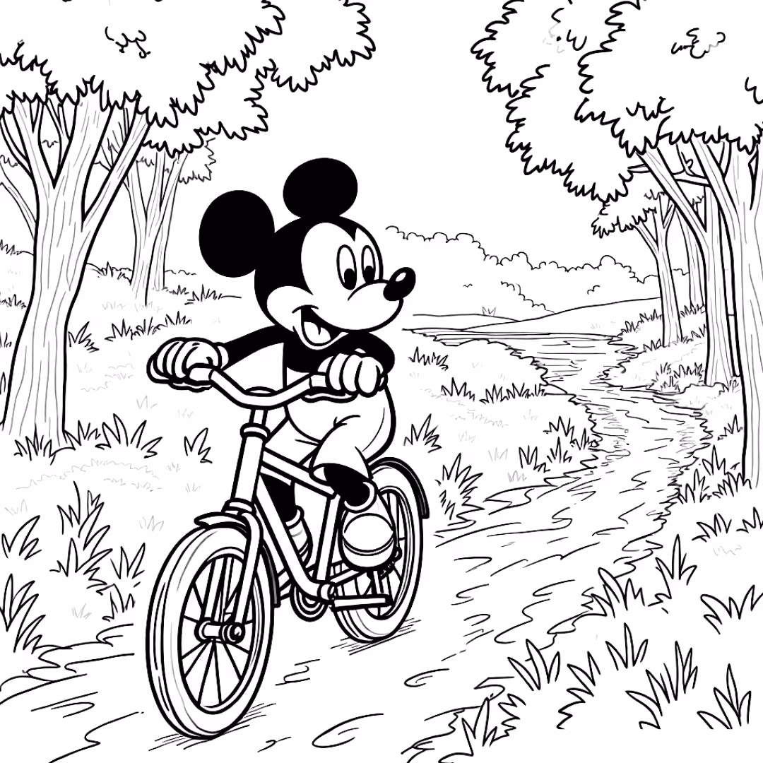 Mickey para colorir — desenho para imprimir