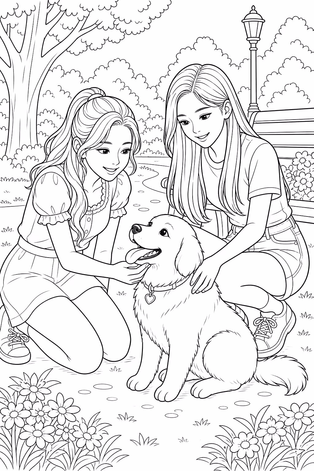 Twice para colorir — desenho para imprimir