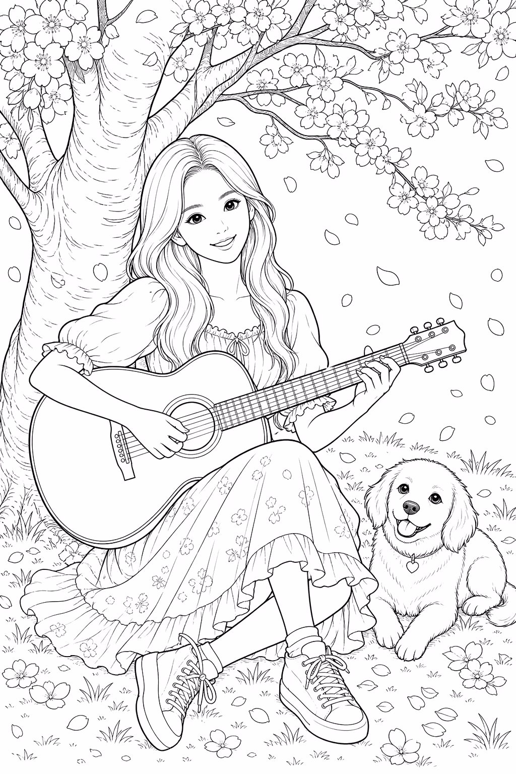 Twice para colorir — desenho para imprimir