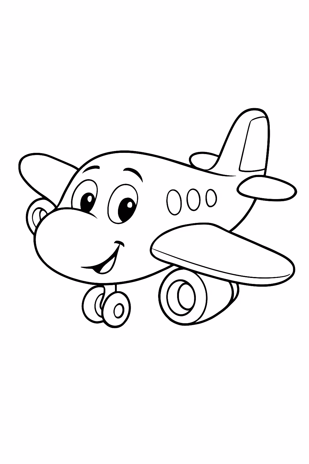 Aeropicles para colorir — desenho para imprimir