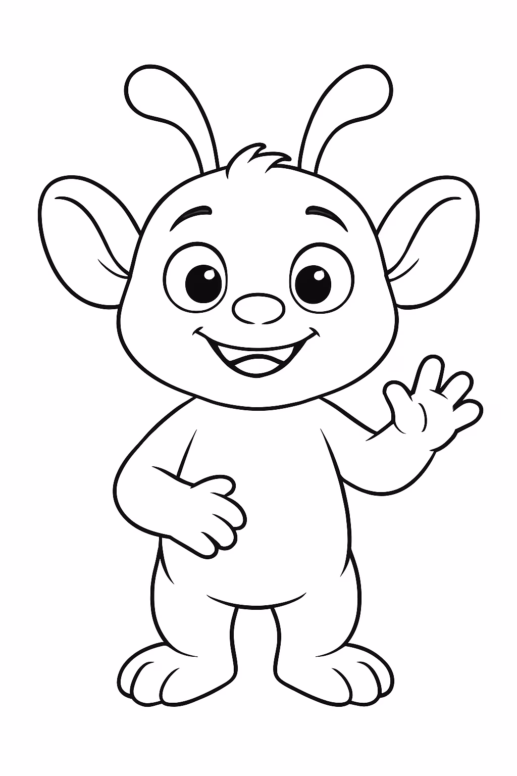 Aifoni para colorir — desenho para imprimir