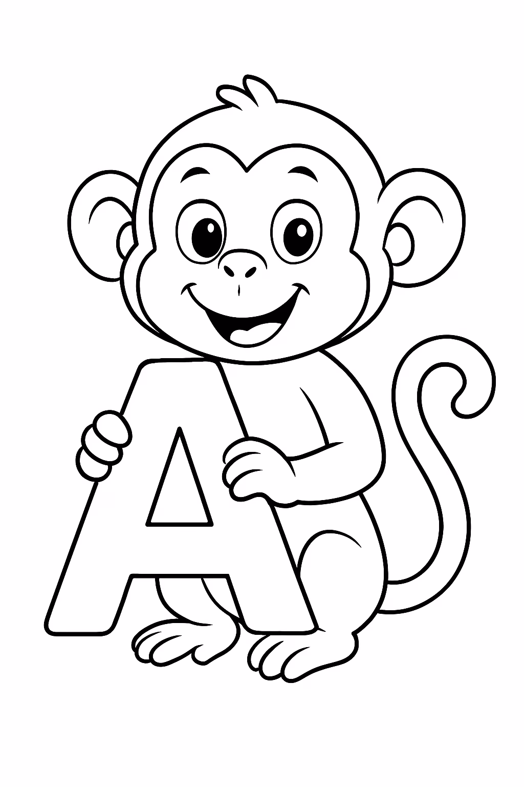 Alfabeto cobrir para colorir — desenho para imprimir