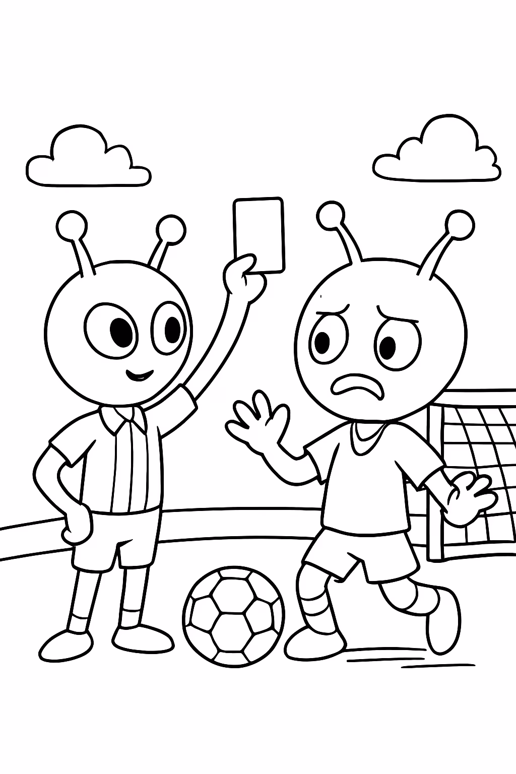 Desenhos de Árbitros de futebol