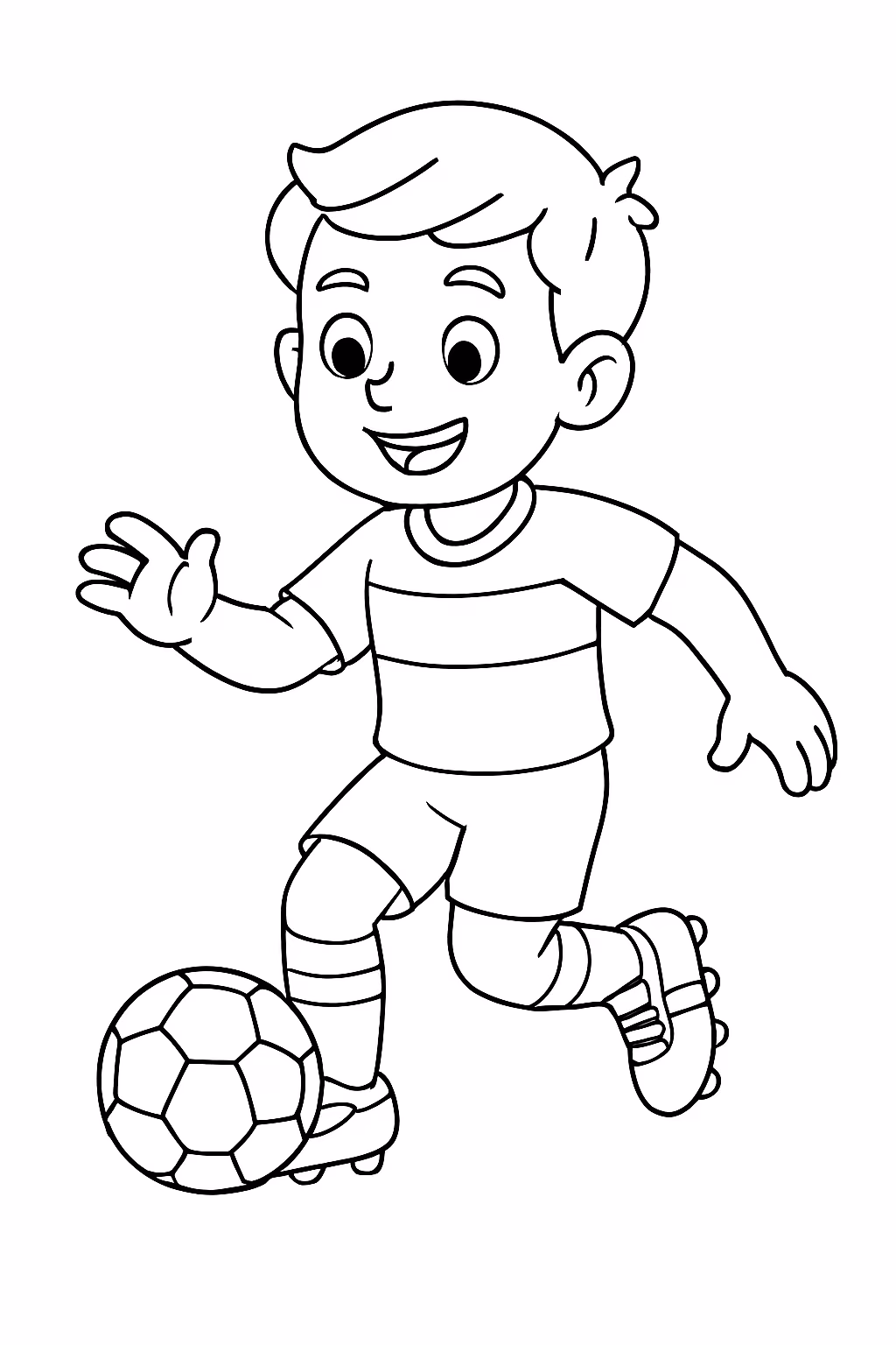 Arrascaeta para colorir — desenho para imprimir