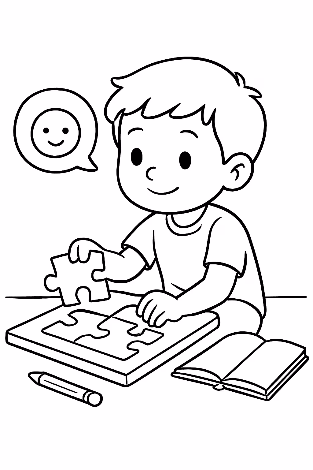Atividades psicologicas para colorir — desenho para imprimir