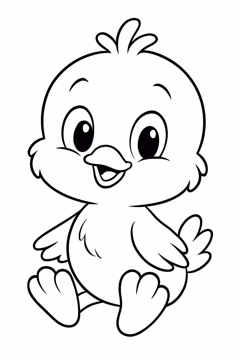 Baby loony tunes para colorir — desenho para imprimir