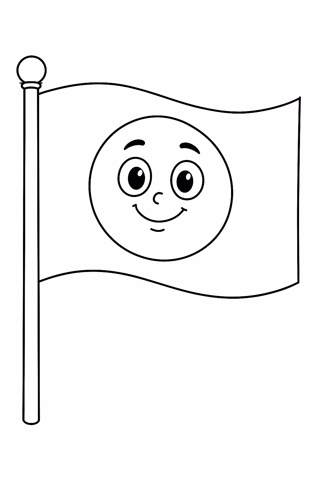 Bandeiras dos paises para colorir — desenho para imprimir