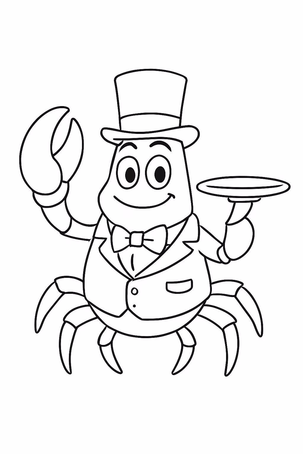 Black buttler sebastian para colorir — desenho para imprimir