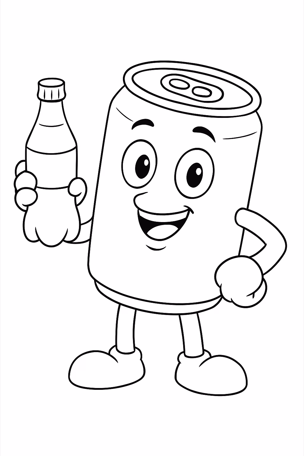 Blox cola para colorir — desenho para imprimir
