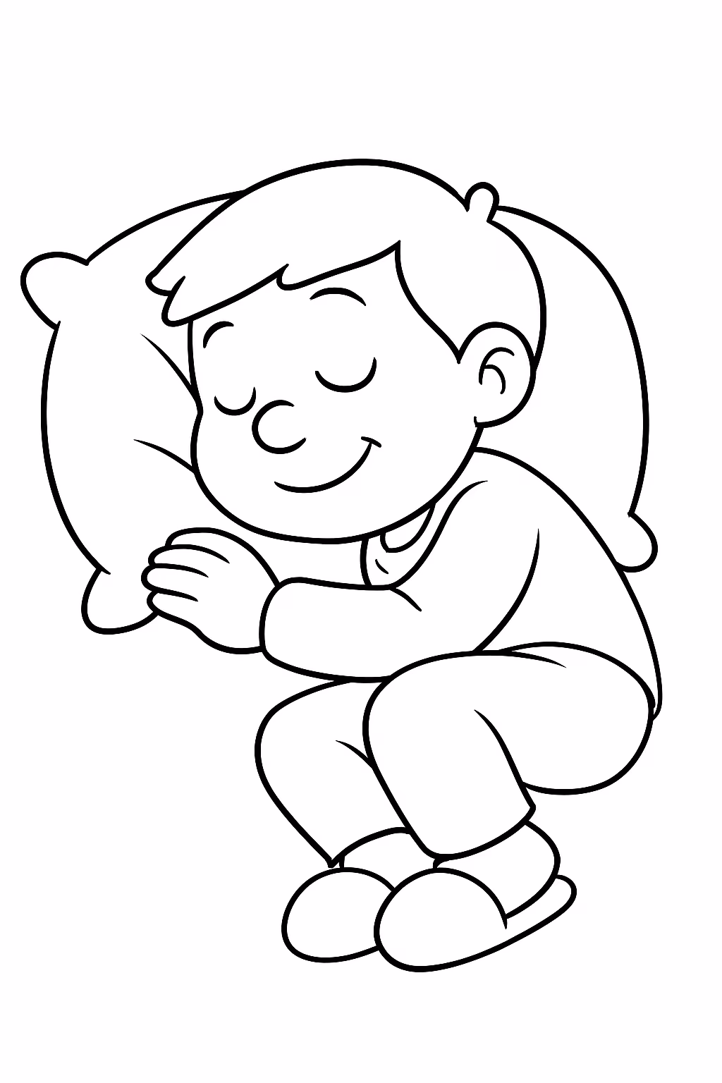 Bob goods dormindo para colorir — desenho para imprimir