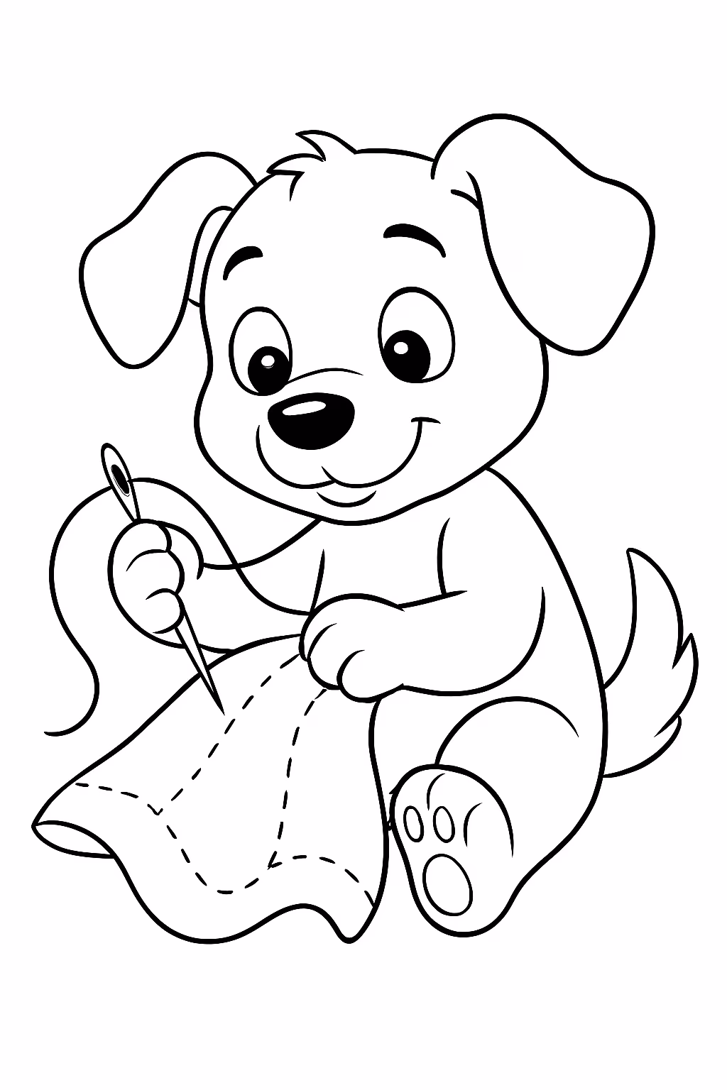 Bobbie good do stitch para colorir — desenho para imprimir