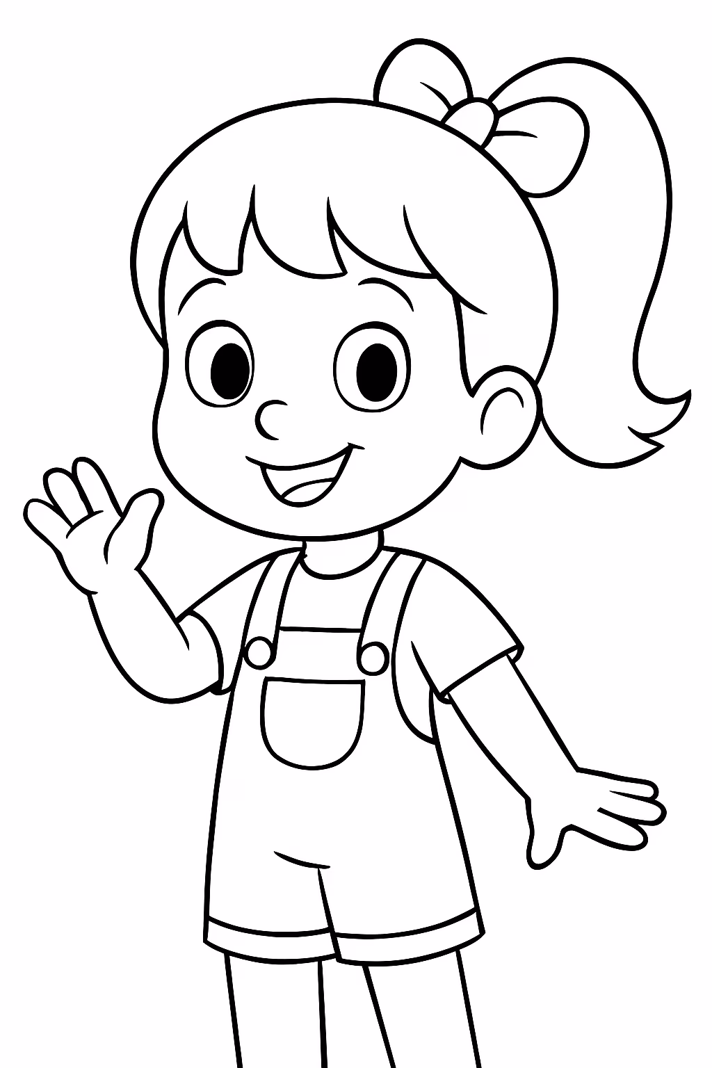 Bobbie goods metade metade para colorir — desenho para imprimir