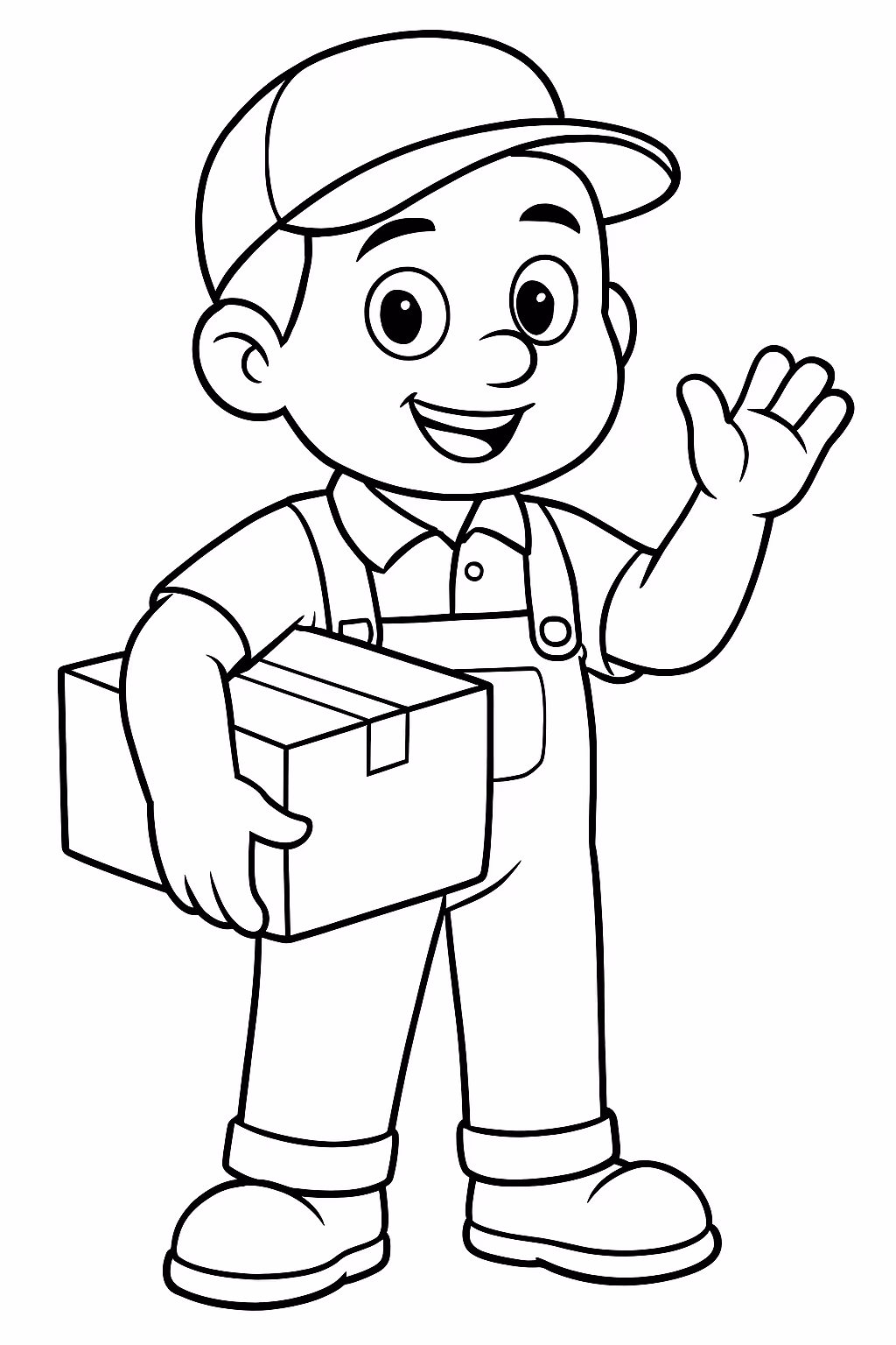 Bobby goods para colorir — desenho para imprimir