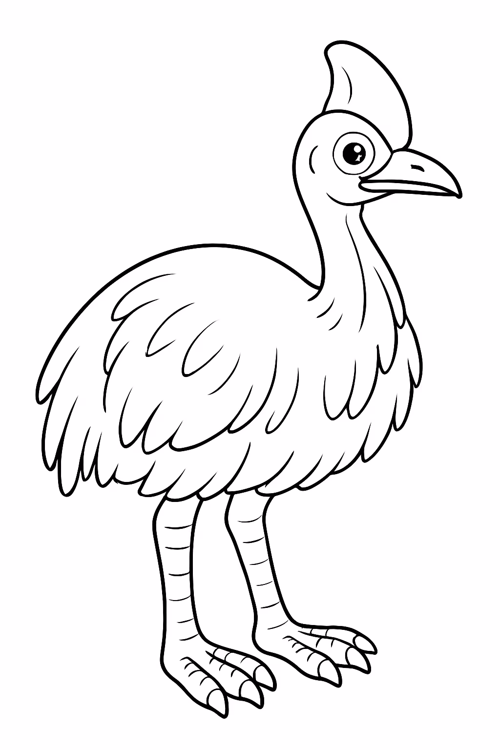 Casau para colorir — desenho para imprimir
