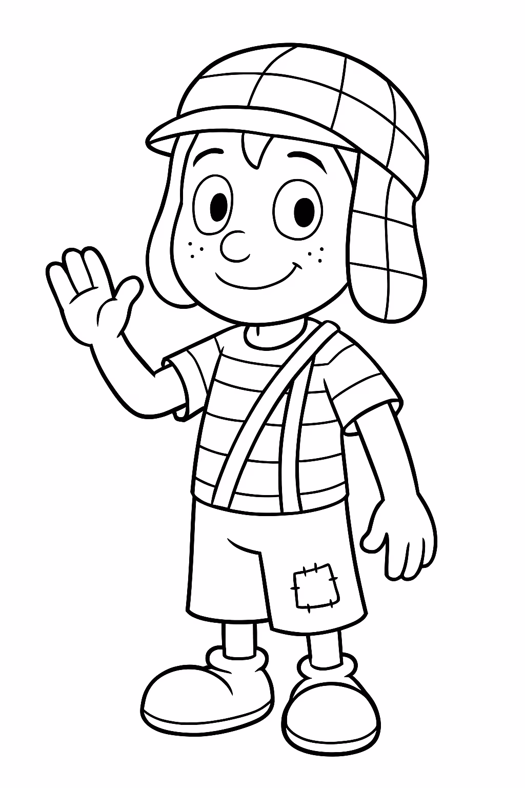 Chaves para colorir — desenho para imprimir