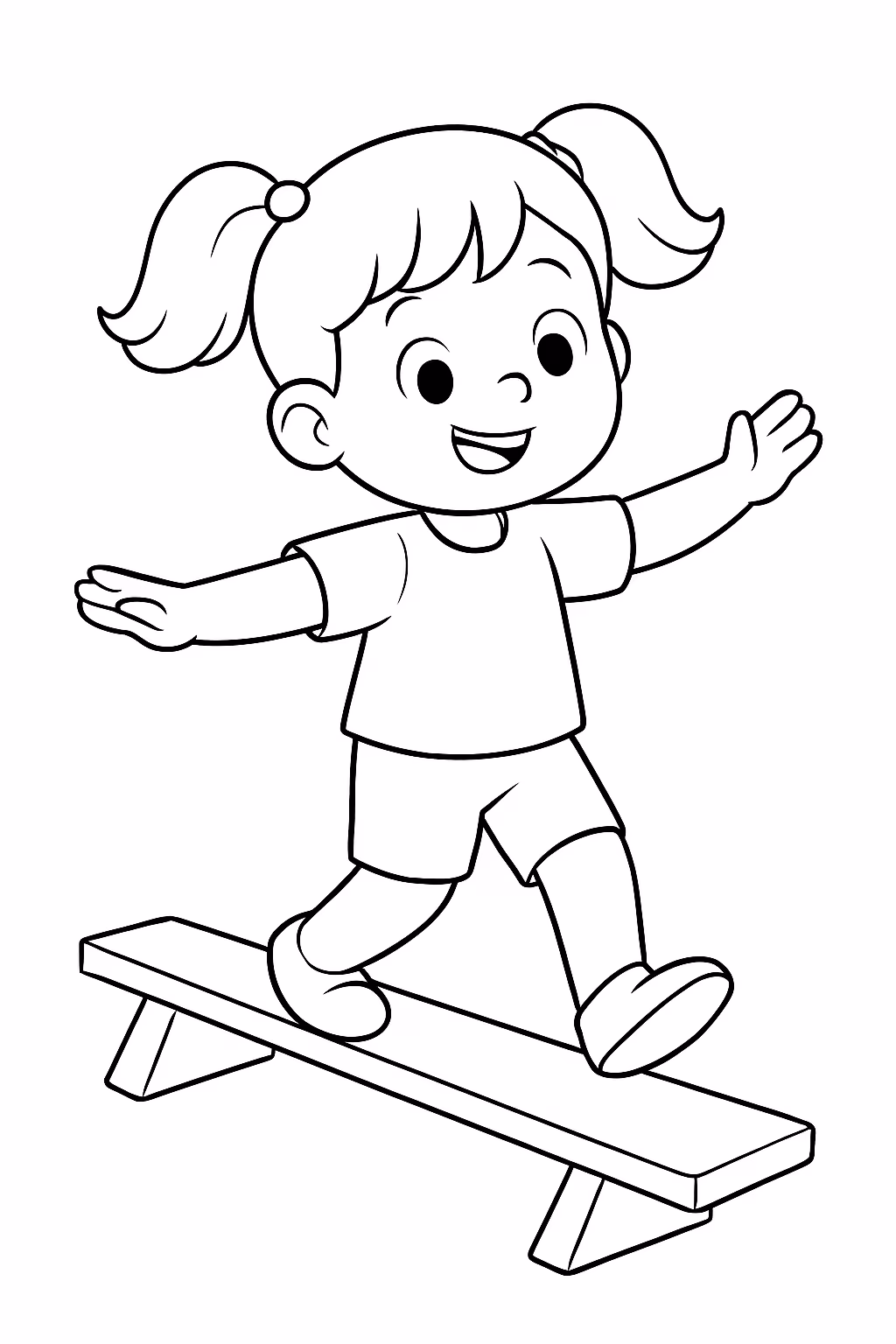 Coordenacao motora para colorir — desenho para imprimir