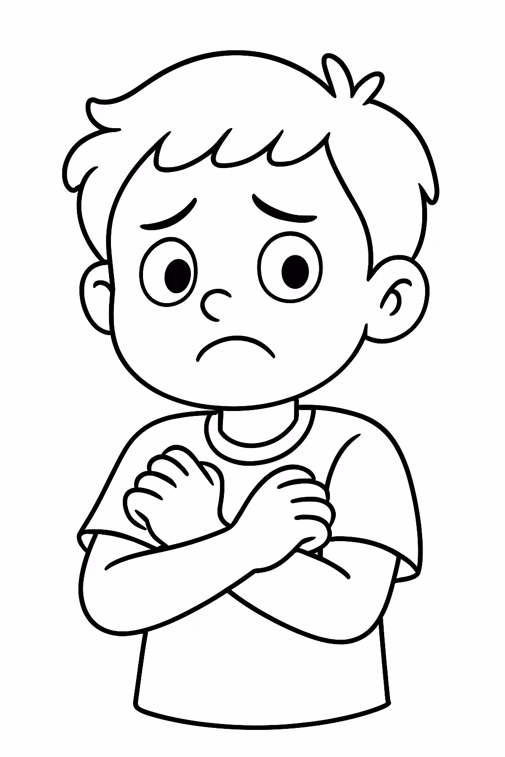 Das emocoes para colorir — desenho para imprimir