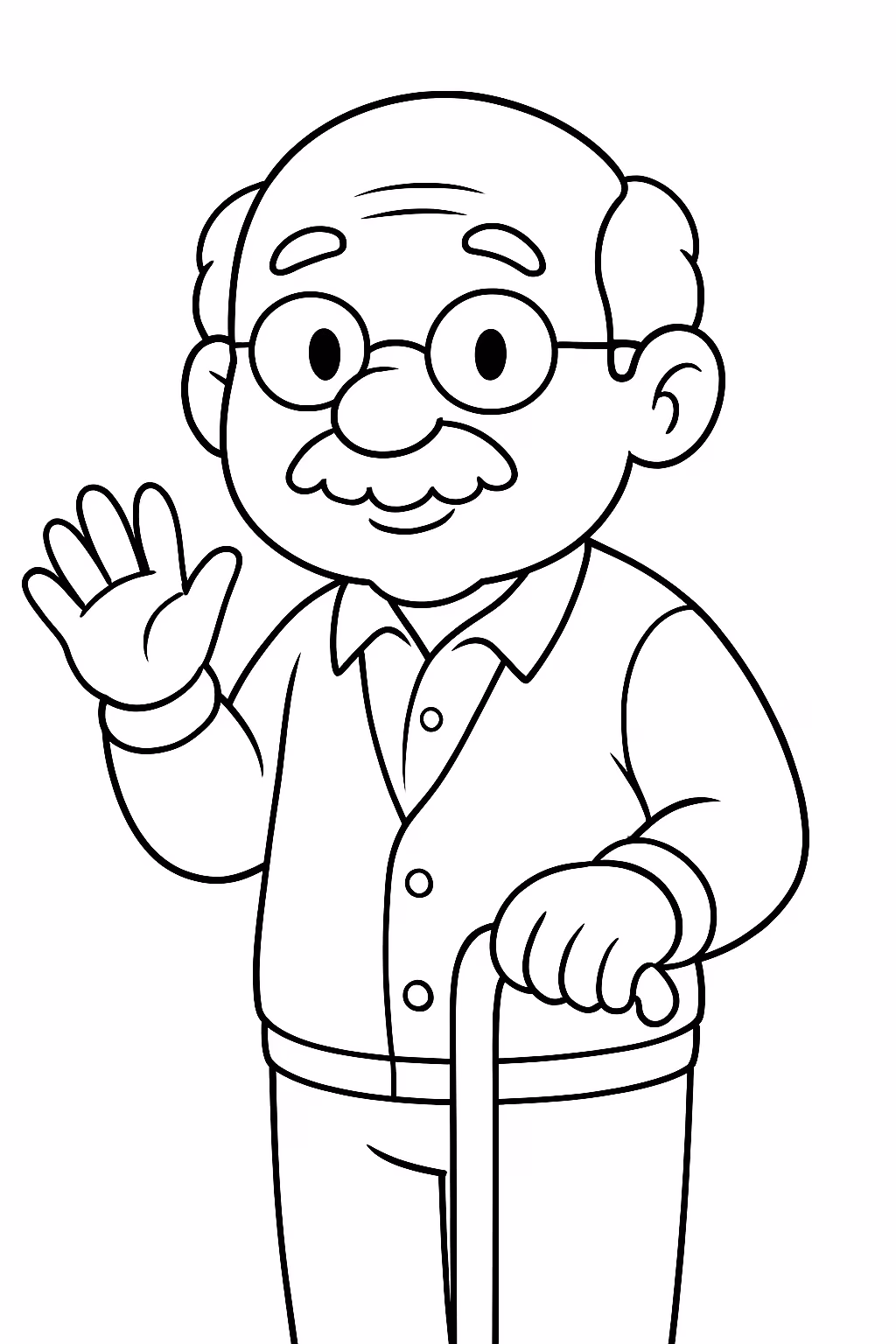 De um vo para colorir — desenho para imprimir