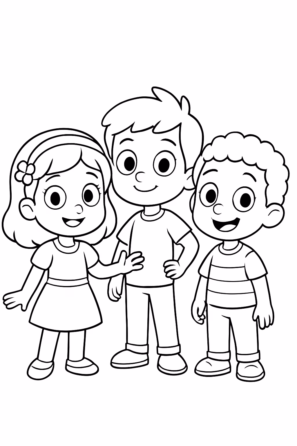 Dos rosa com a ketlin o void e o davizinho para colorir — desenho para imprimir