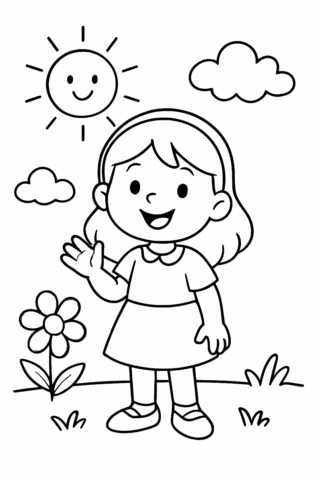 Diversos na medida 10x15 para colorir — desenho para imprimir