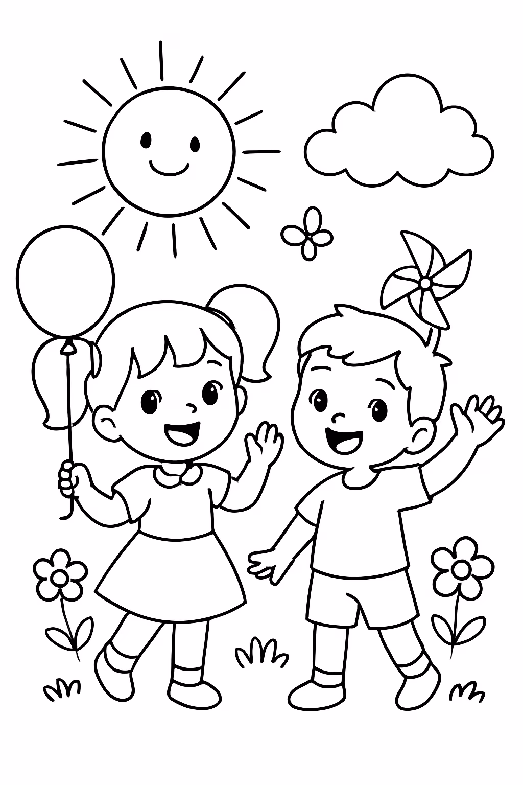Desenhos de Dia das Crianças