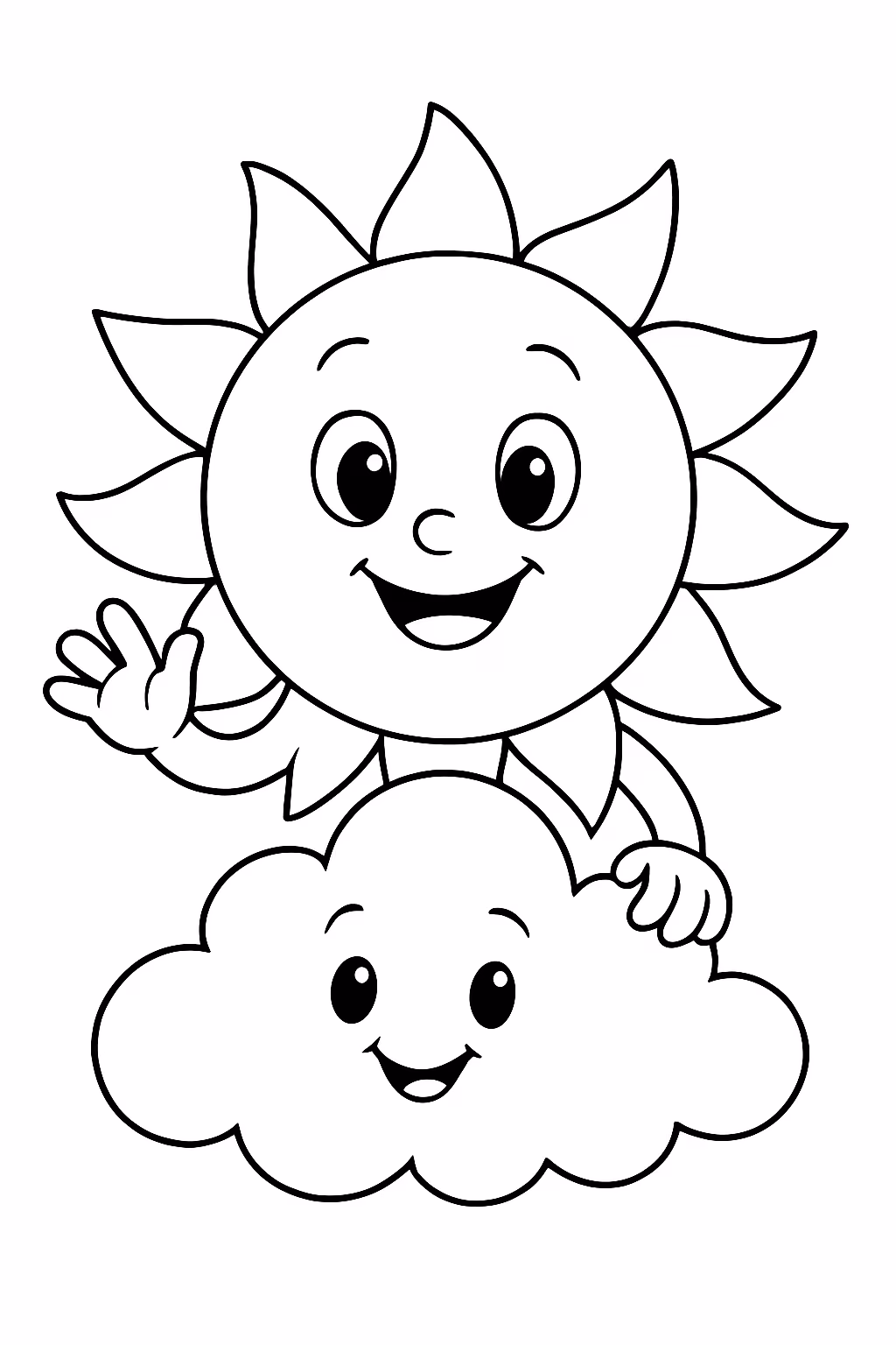 Dias da semana para colorir — desenho para imprimir