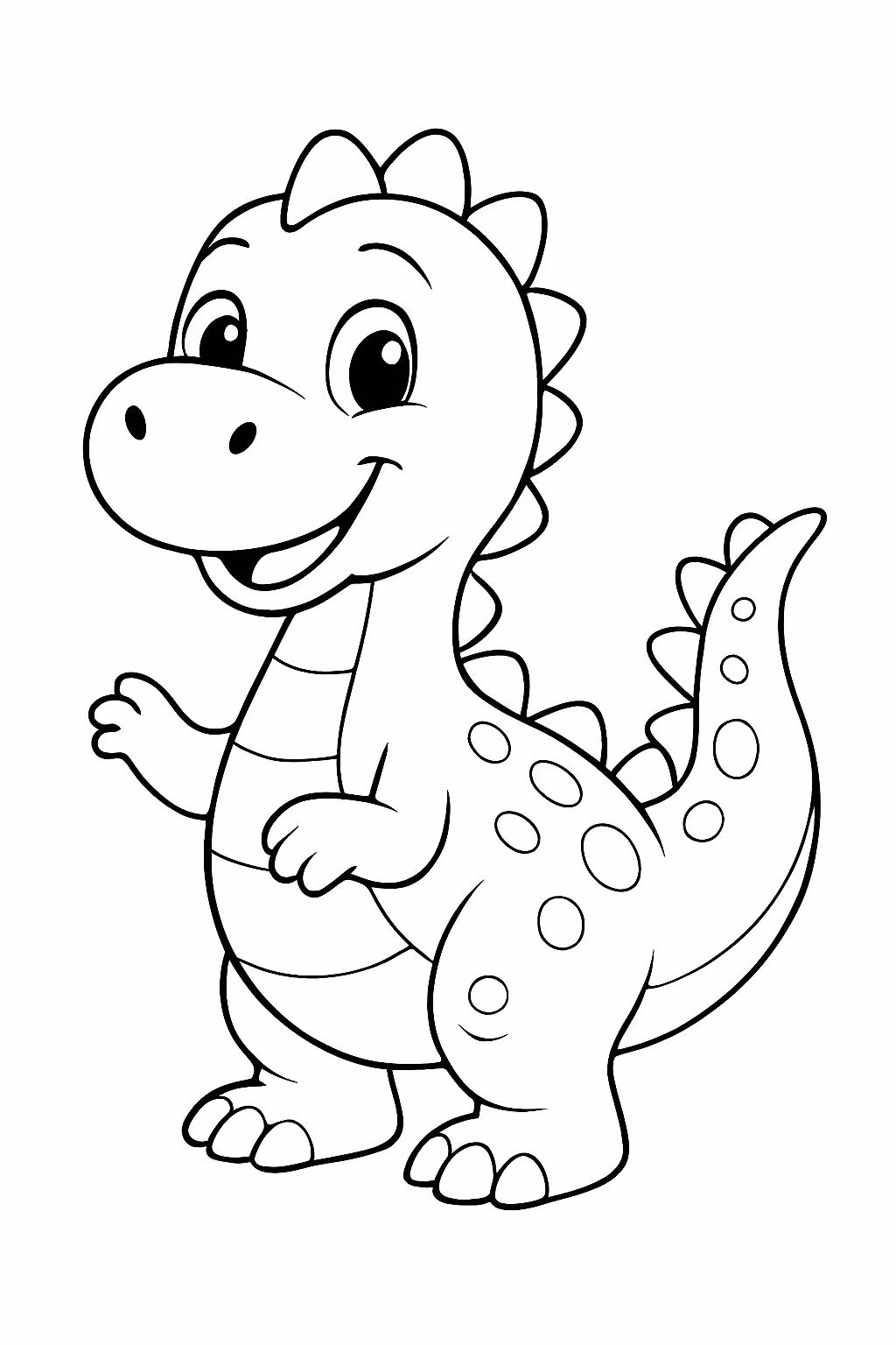 Dinwe para colorir — desenho para imprimir