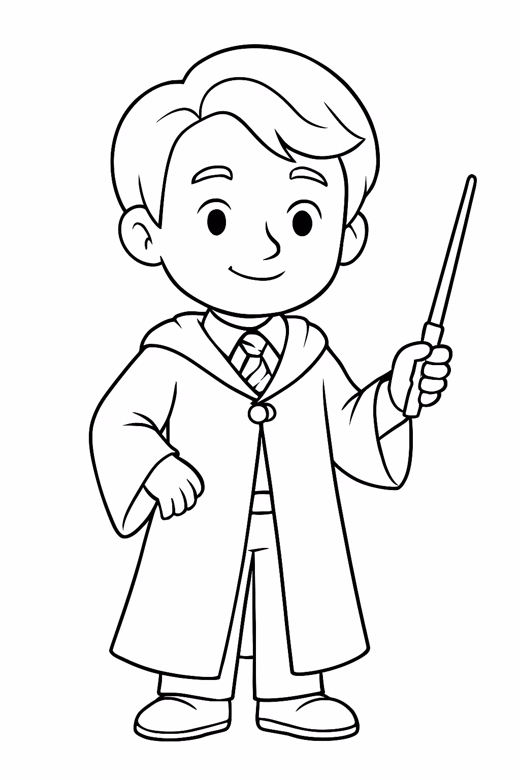 Draco malfoy para colorir — desenho para imprimir