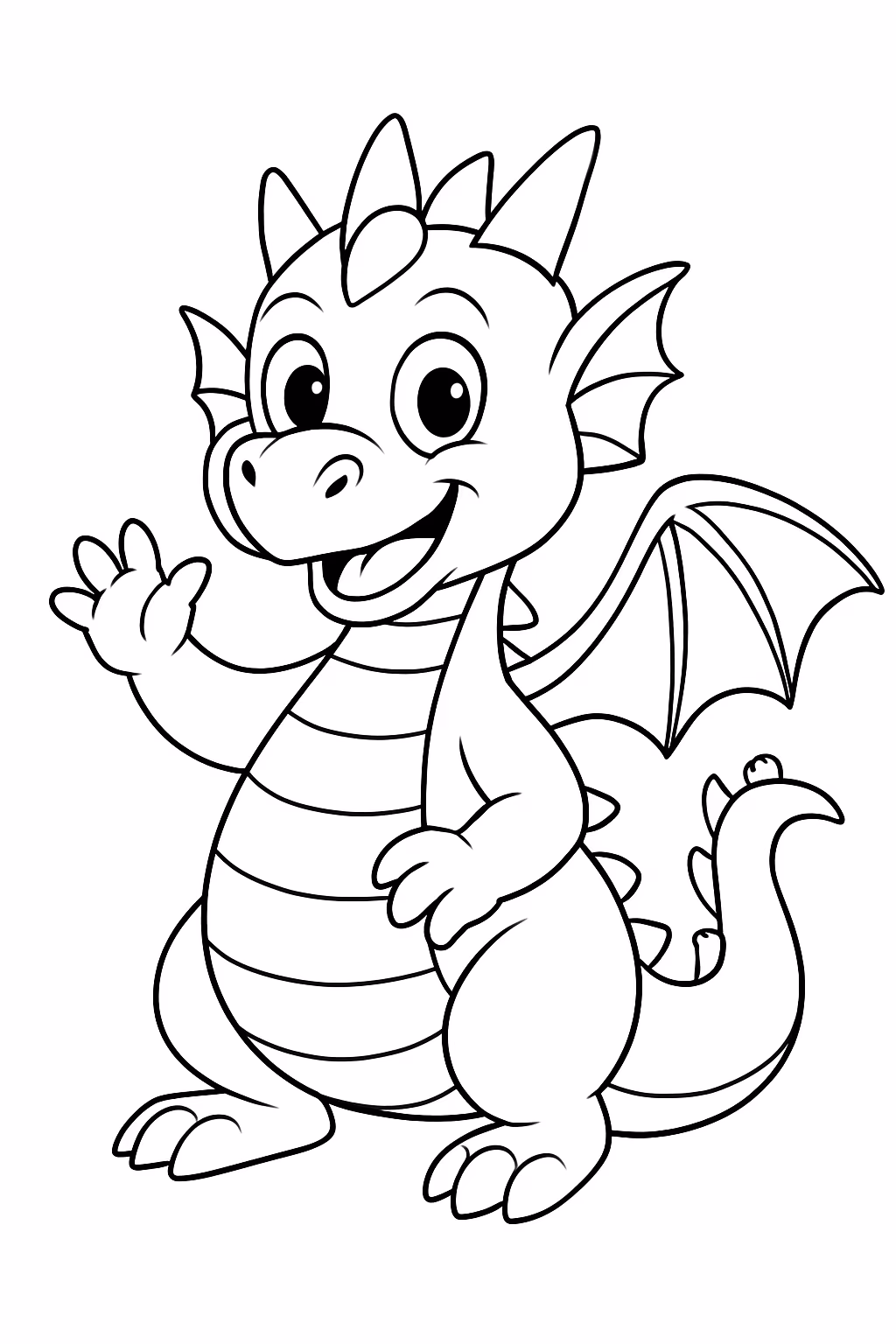 Dragon bll z para colorir — desenho para imprimir